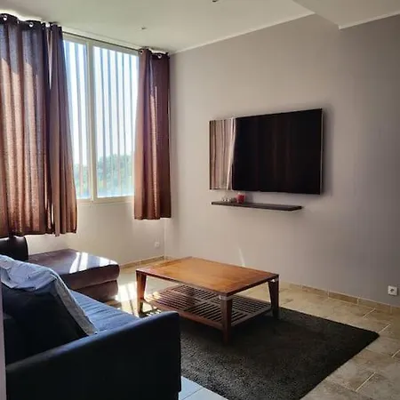 アパート Tres Bel En Avec Parking バスティア